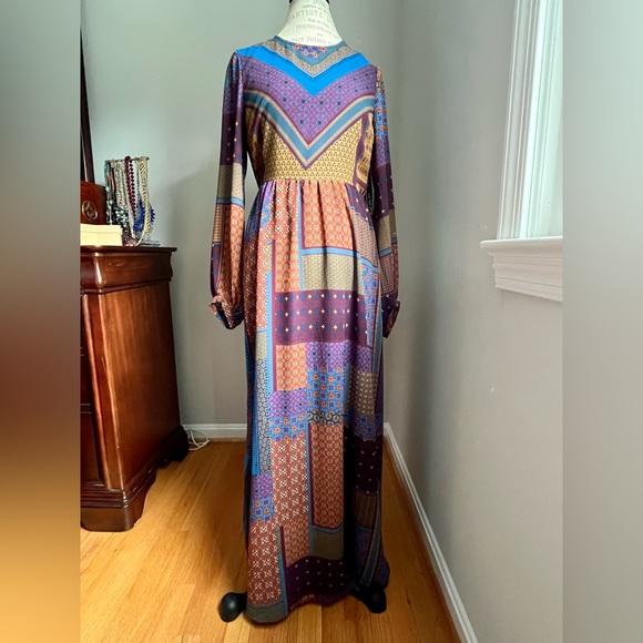 NWT Multicolor Maxi Dress - Picture 2 of 7